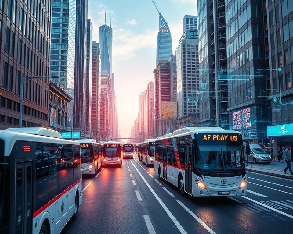 KI-gestützte Verkehrsprognosen für Busse