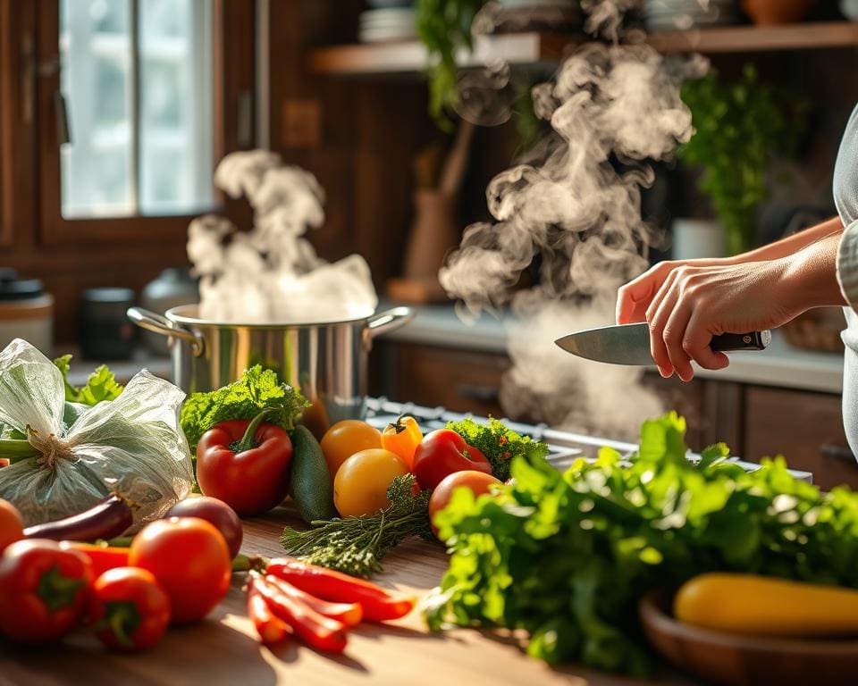 Kochen mit allen Sinnen