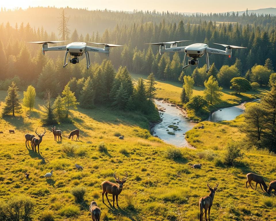 Können Drohnen die Überwachung von Wildtierpopulationen verbessern?