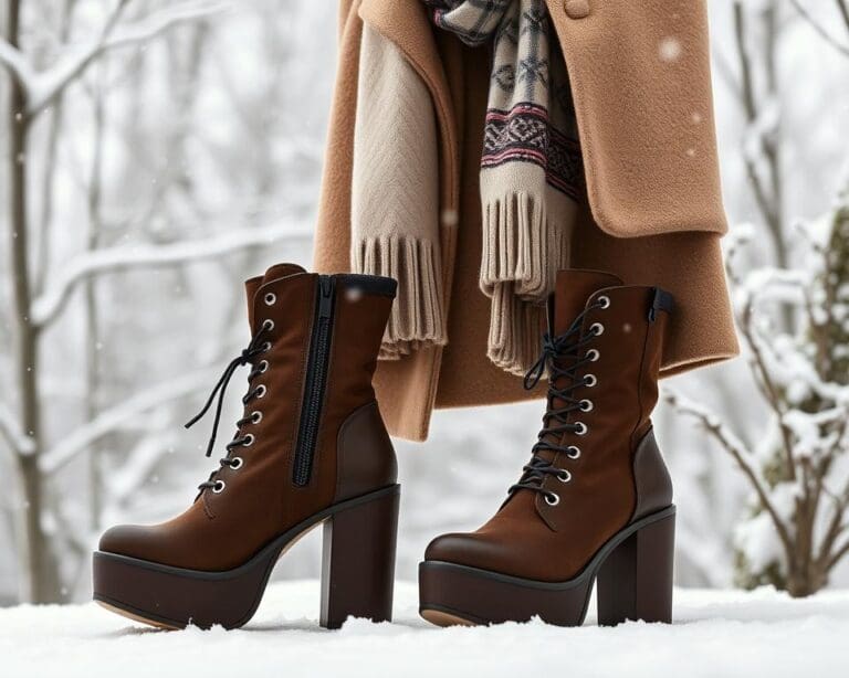 Plateau-Stiefel: Der Star deiner Wintergarderobe
