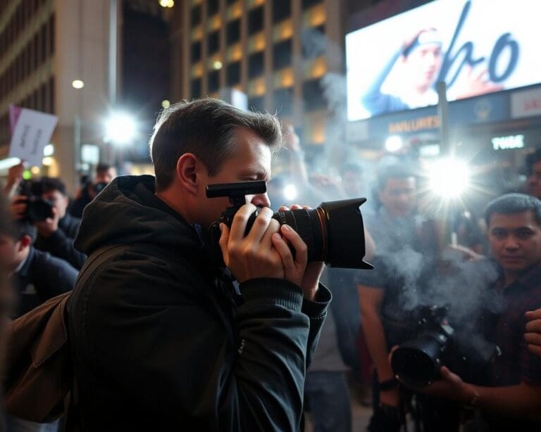 Pressefotograf: Aktuelle Ereignisse visuell festhalten