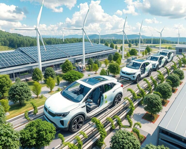 Recyclingfreundliche Produktion in der Fahrzeugindustrie