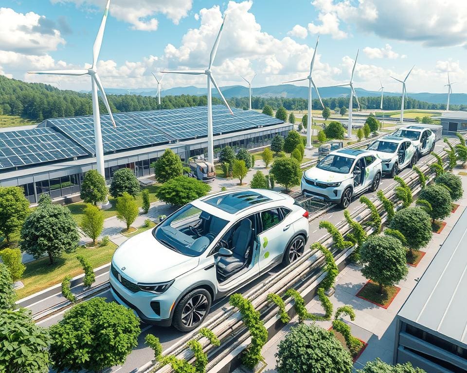 Recyclingfreundliche Produktion in der Fahrzeugindustrie