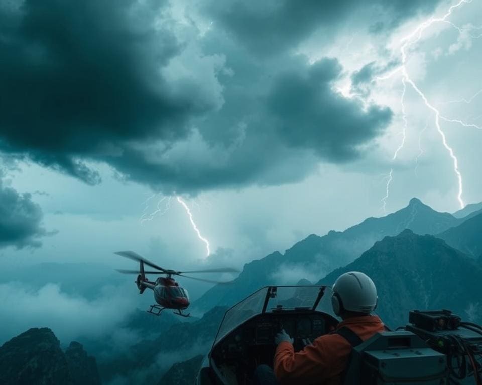 Rettungspilot in Extremsituationen