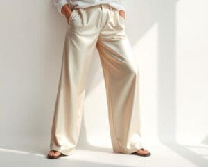 Satinhosen: Der edle Look für den Alltag