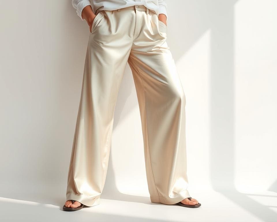 Satinhosen: Der edle Look für den Alltag