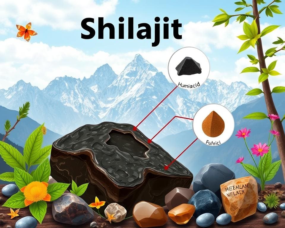 Shilajit Inhaltsstoffe