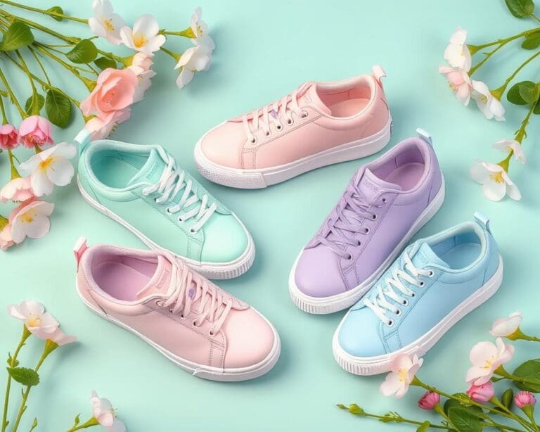 Sneaker in Pastell: Der Frühlingstrend 2024