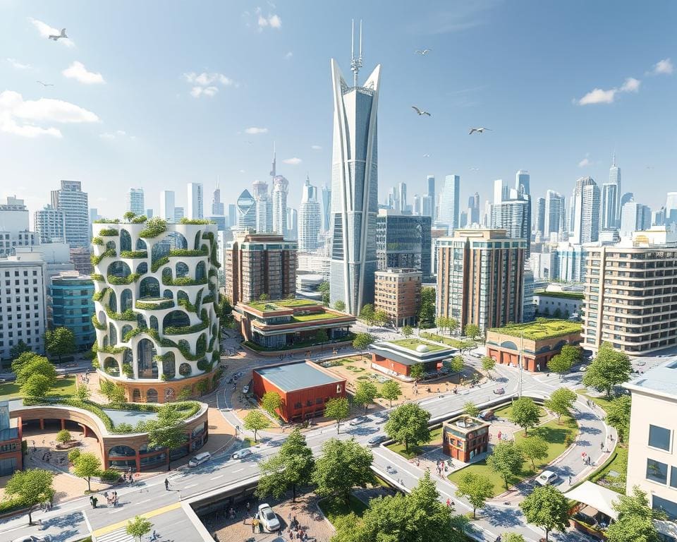 Stadtplanungskonzepte für urbane Räume