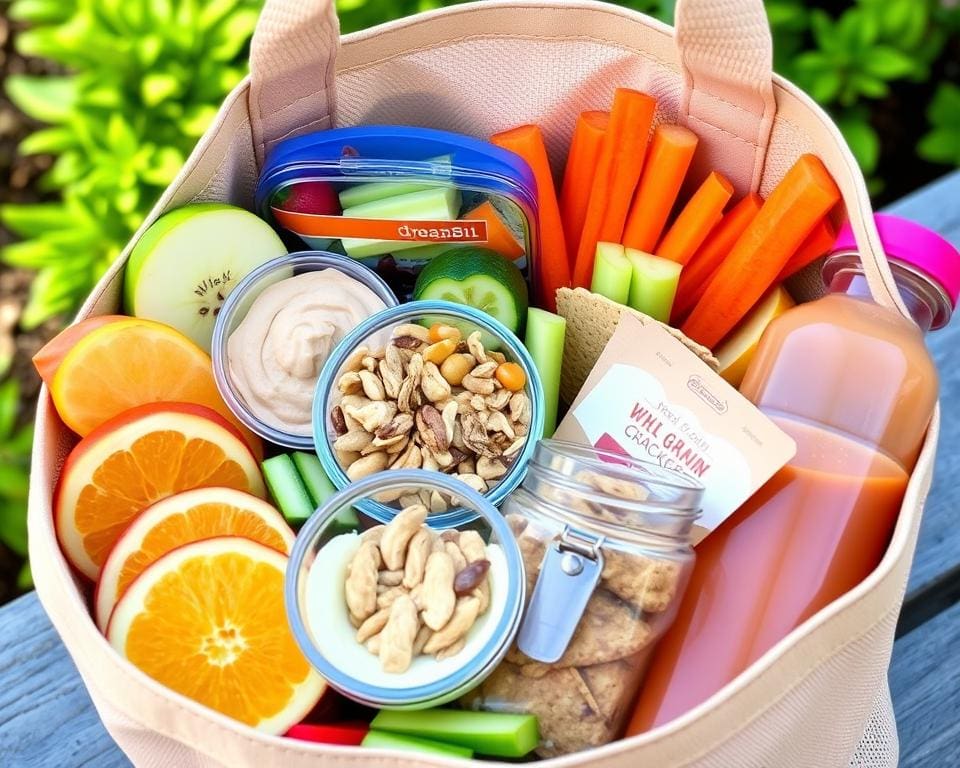 Tipps für gesunde Snacks für unterwegs