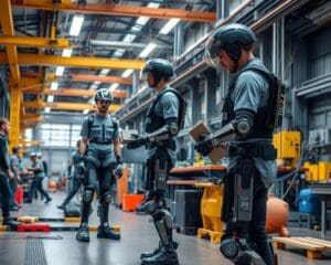 Welche Fortschritte gibt es bei Exoskeletten für Industriearbeiter?