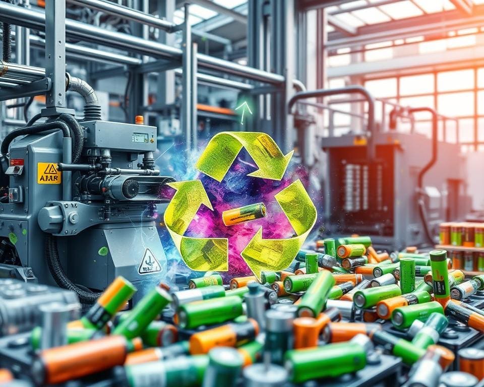 Welche Fortschritte gibt es bei der Recyclingtechnologie für Batterien?