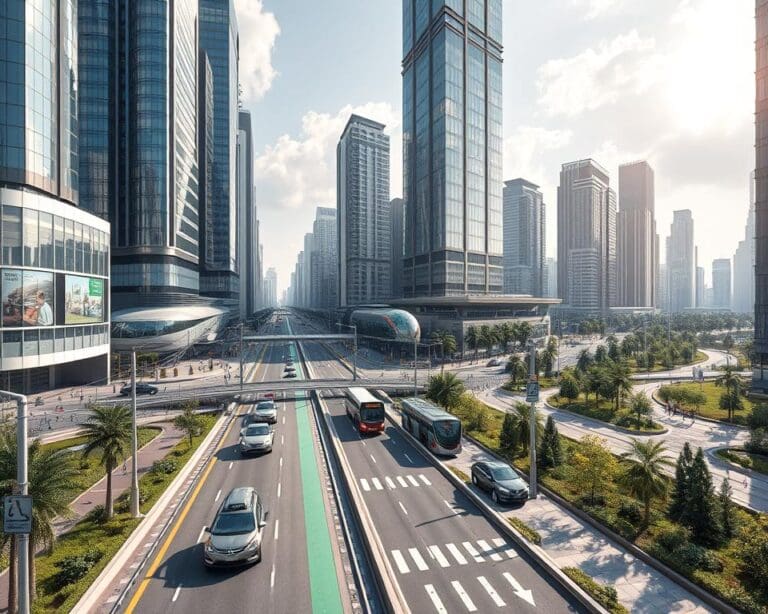 Wie beeinflussen smarte Städte die Verkehrsplanung?