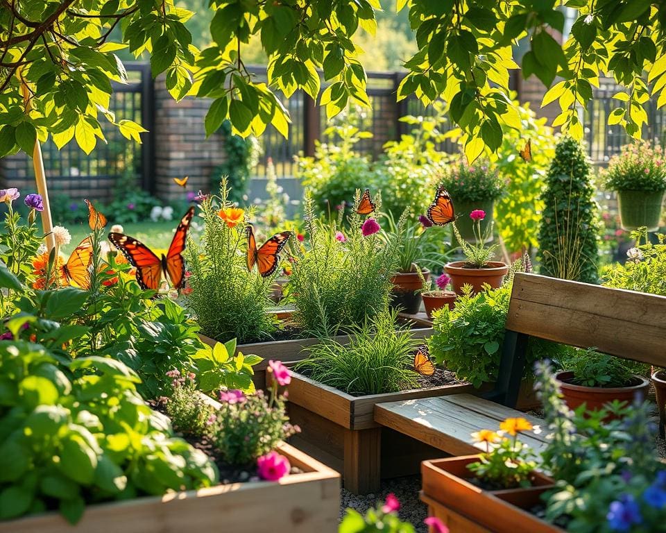 Wie ein Kräutergarten das Wohlbefinden steigert