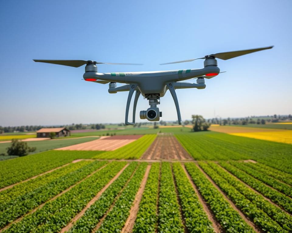 Wie helfen Drohnen bei der Überwachung von Landwirtschaftsflächen?