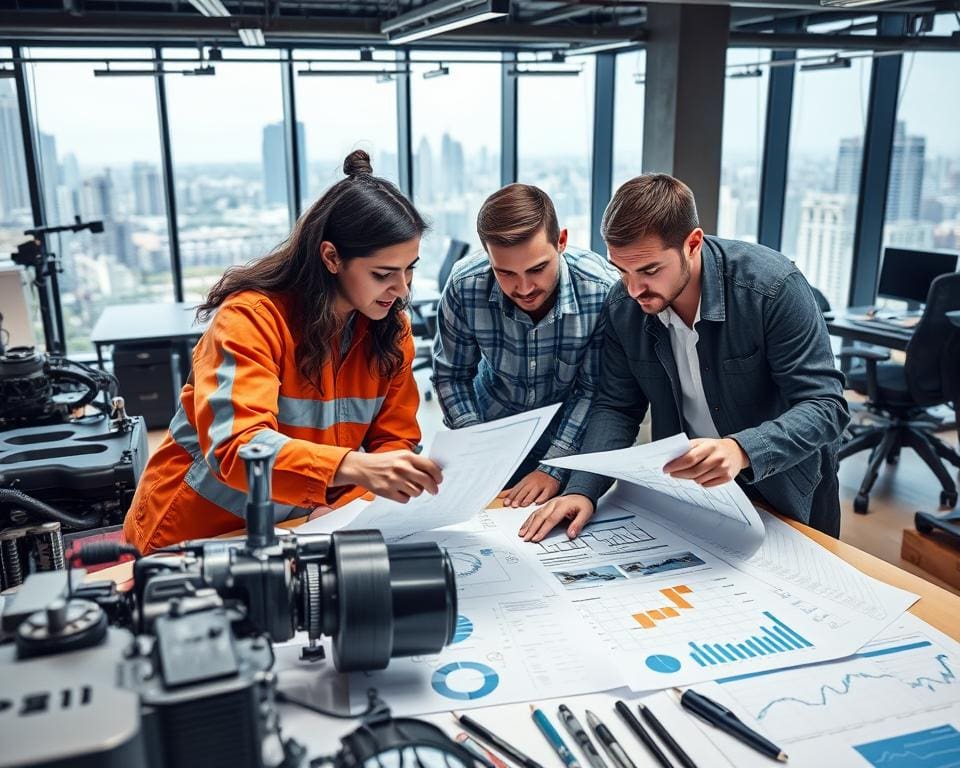 Zusammenarbeit Ingenieurwesen