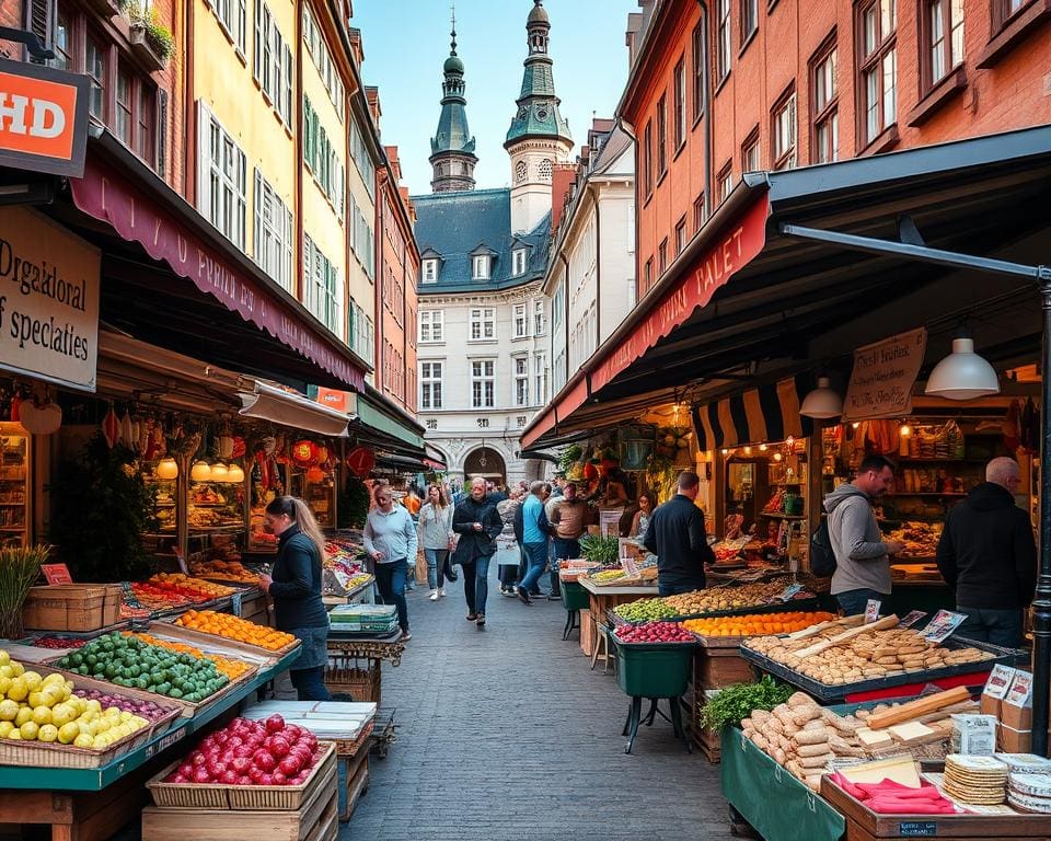beliebte Marktstände