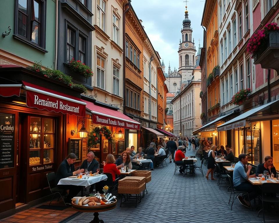 berühmte Restaurants in Krakau