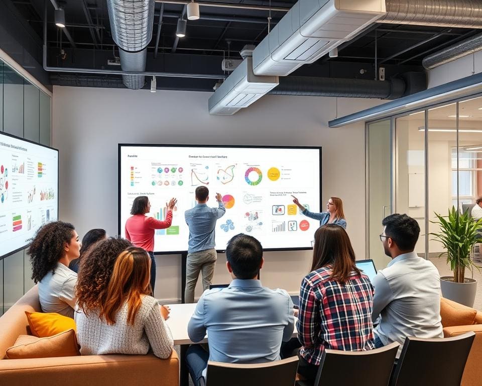 digitale Whiteboards Zusammenarbeit verbessern