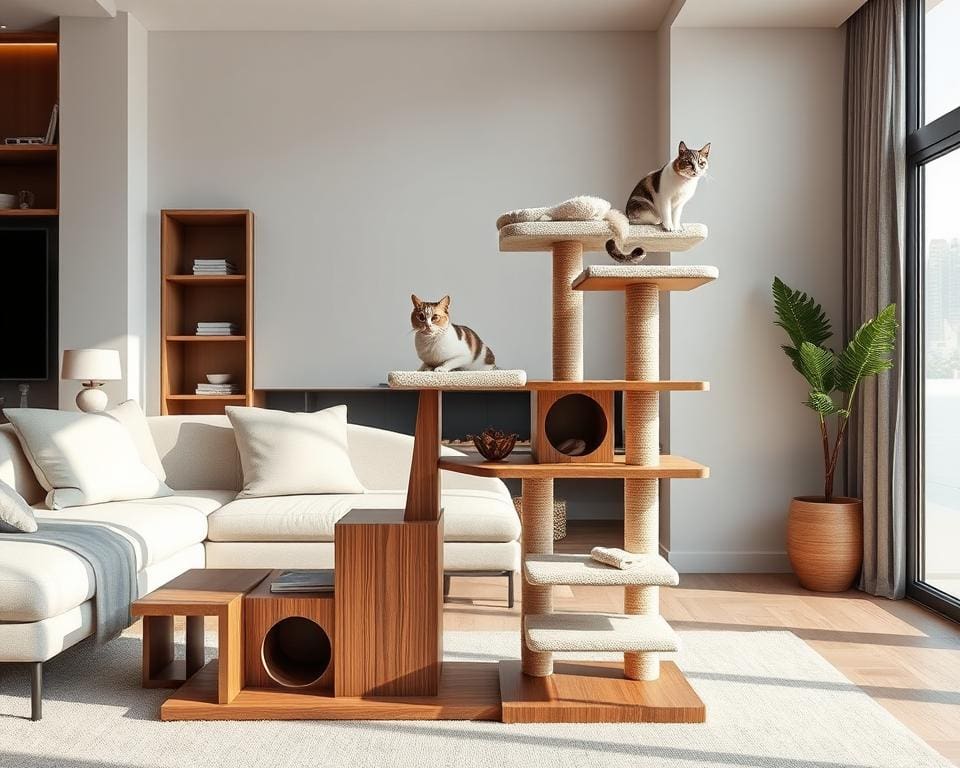 luxuriöse Katzenmöbel