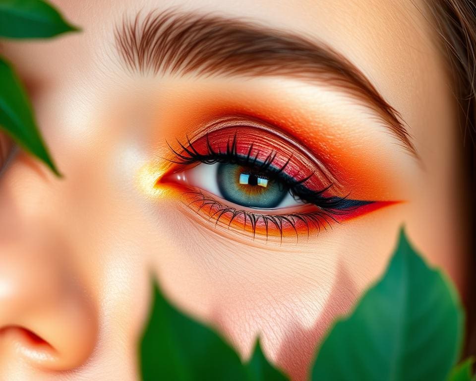 vegane Augen-Make-up