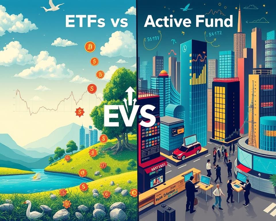 ETFs vs. aktive Fonds: Vor- und Nachteile und Anlegertypen