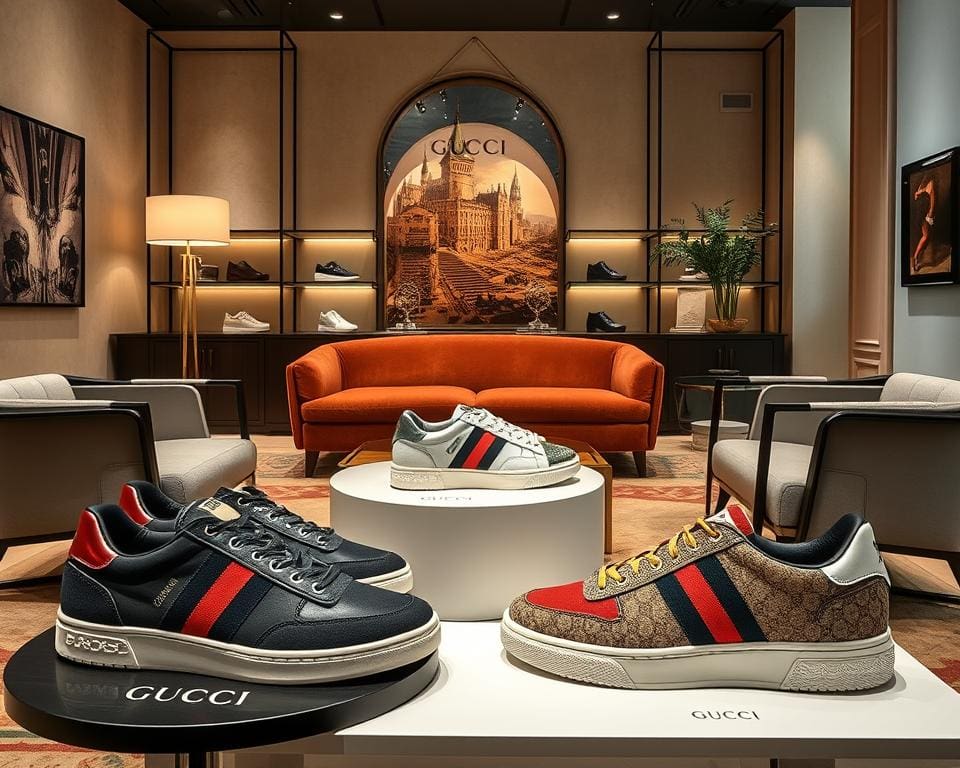 Komfort und Stil von Gucci-Sneakern