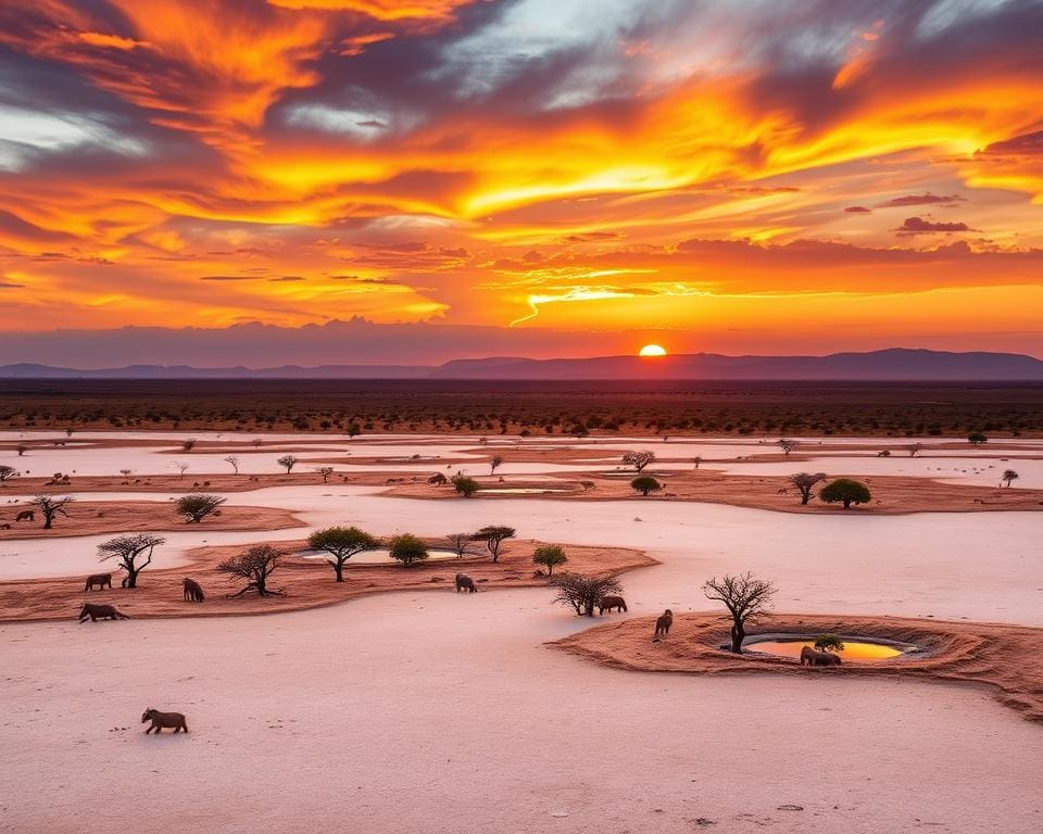 Landschaften im Etosha Nationalpark