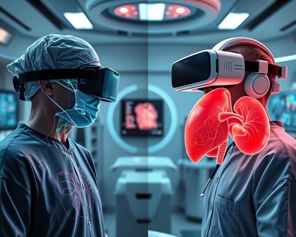 Vergleich AR und virtueller Realität in der Medizin