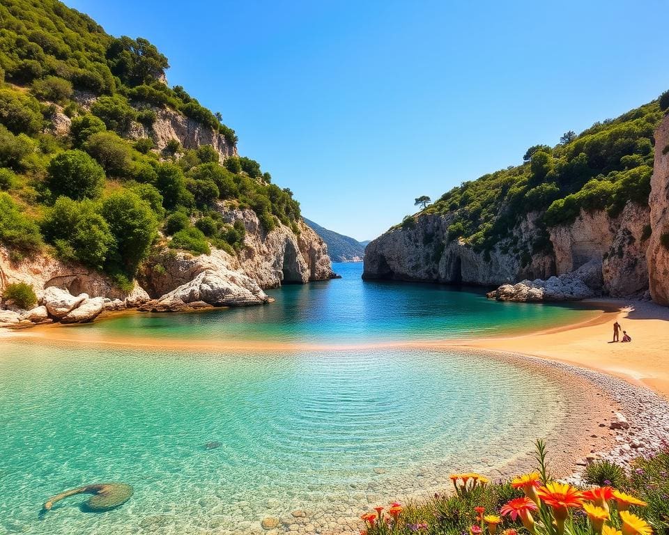 ruhige Strände in Dubrovnik