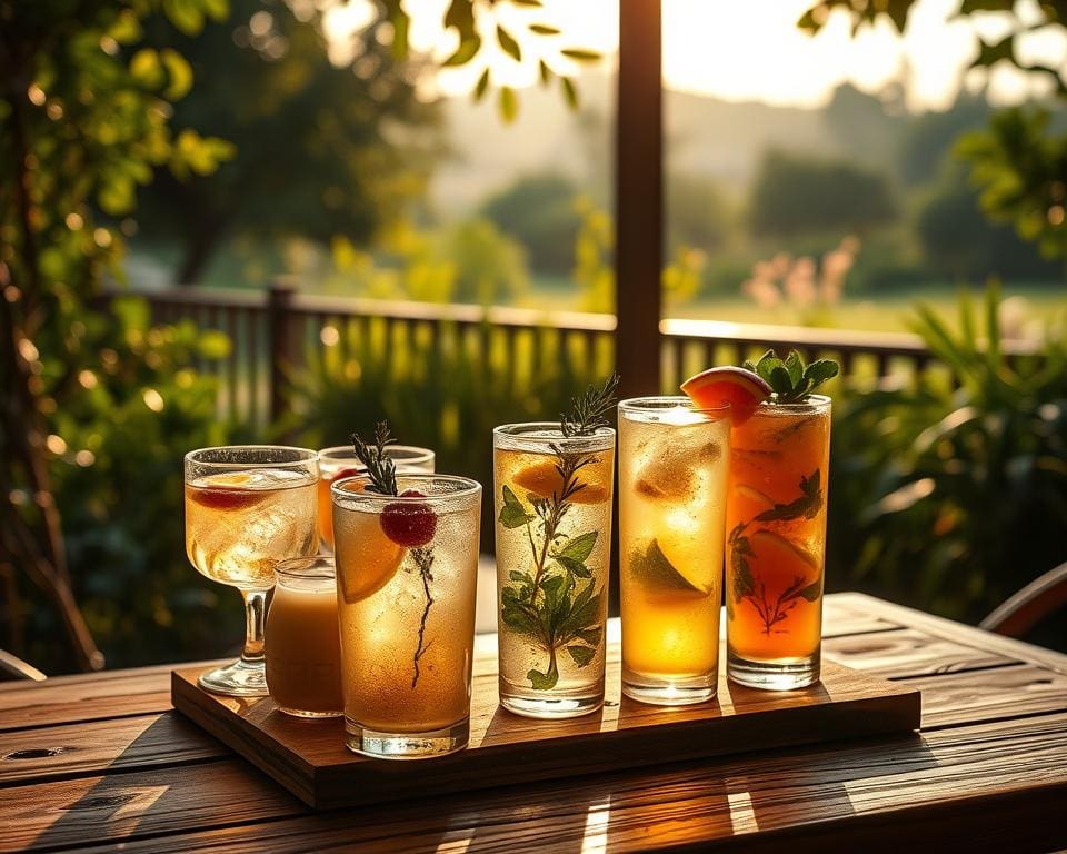 Die besten Drinks für einen entspannten Sommerabend