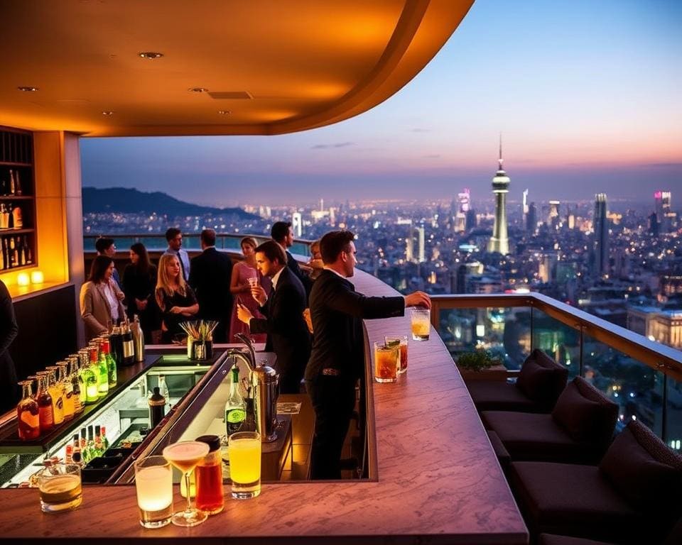 Die besten Rooftop-Bars mit Cocktails