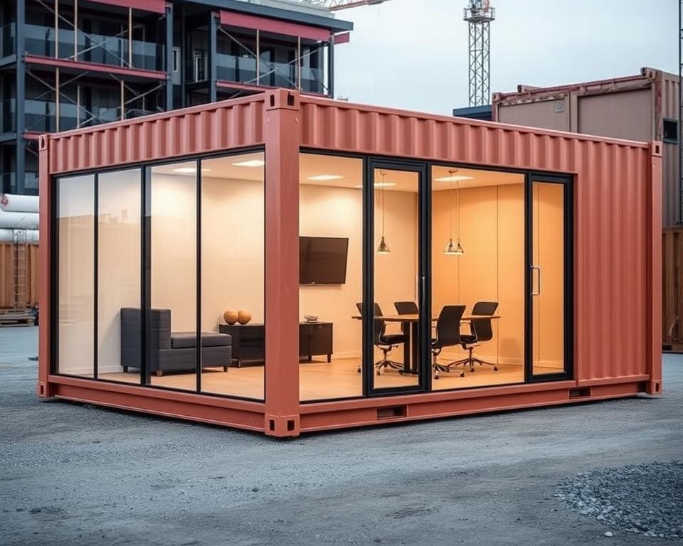 Flexibilität Bürocontainer