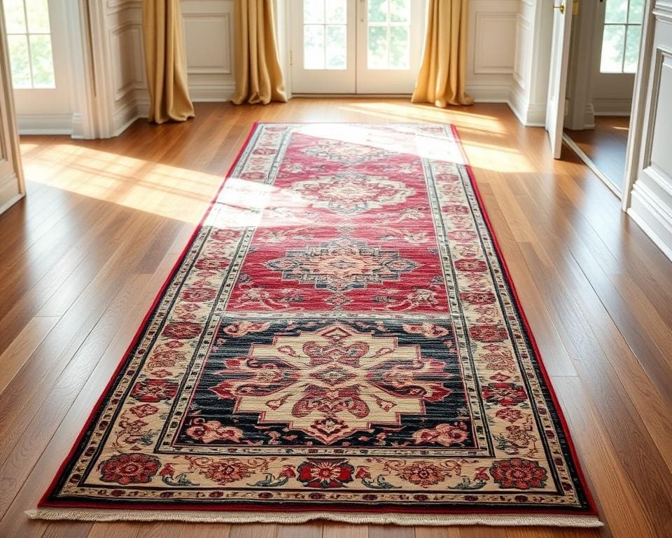 Teppichläufer mit Vintage-Mustern für ein klassisches Design
