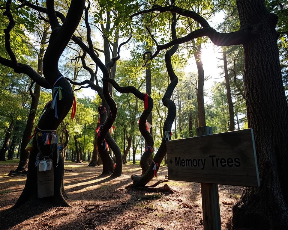 Erinnerungsbäume im Tierwald