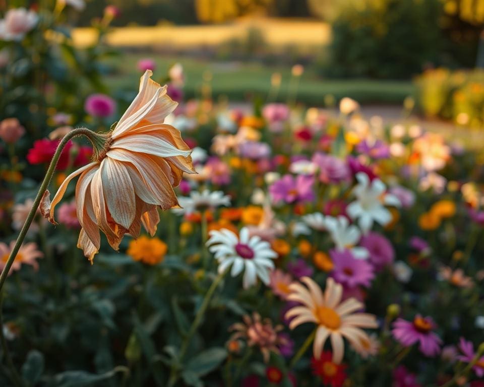 Warum welken meine Gartenblumen so schnell?
