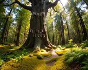 Was ist ein Erinnerungsbaum im Tierwald?