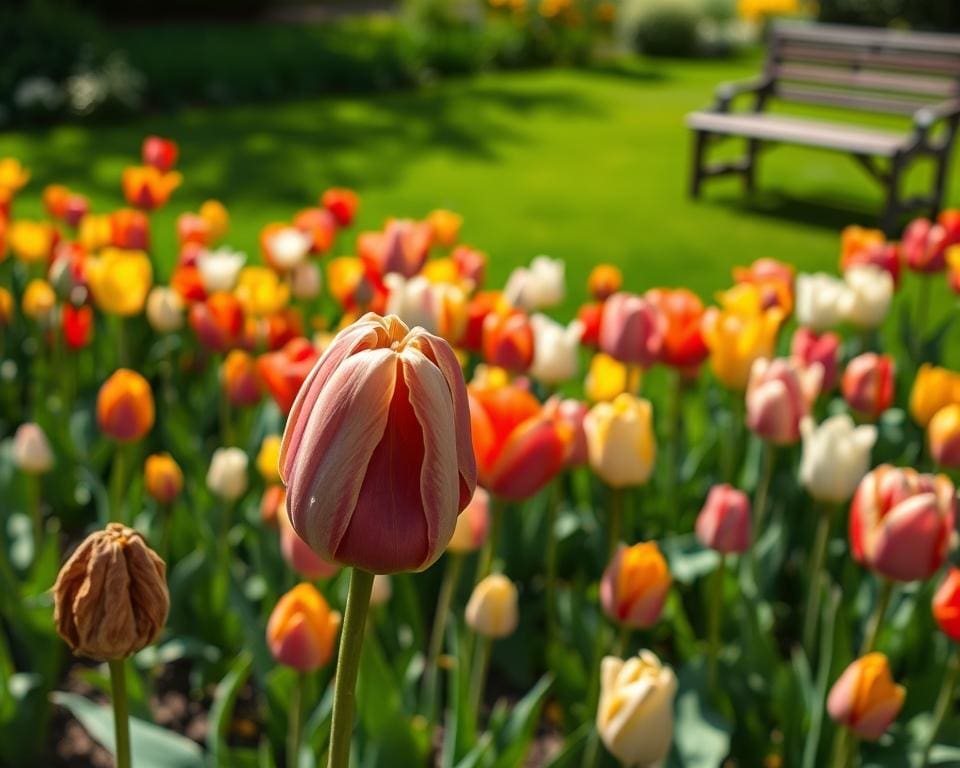 Was tun mit verblühten Tulpen?