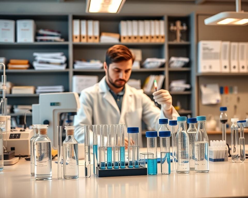 Wassertests zur Überprüfung der Wasserqualität
