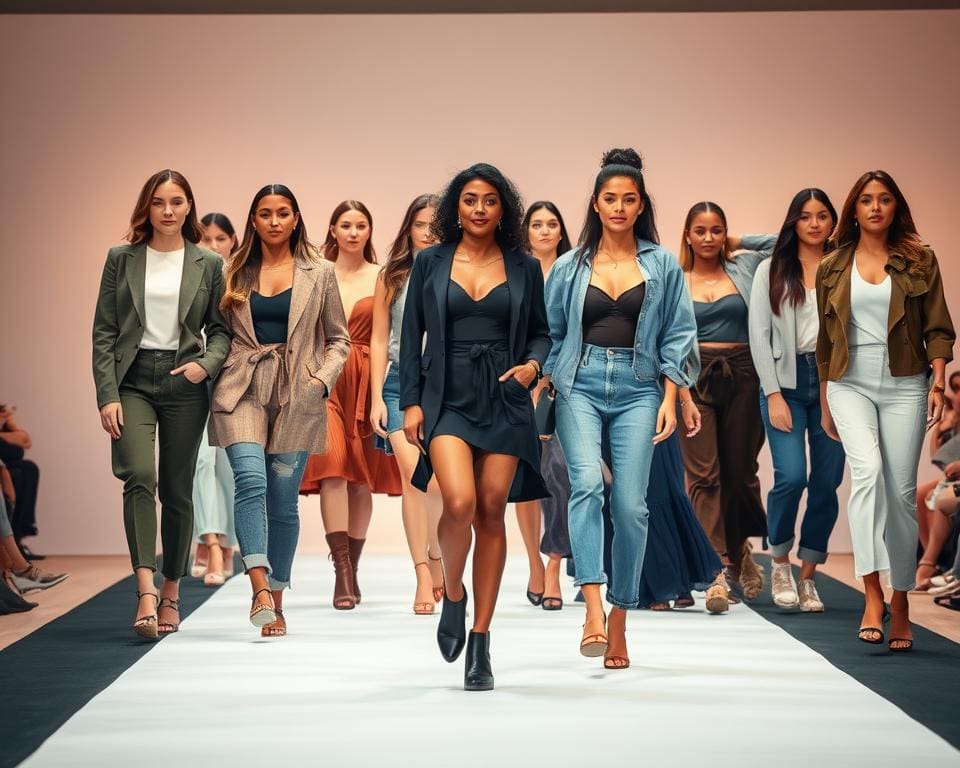 Mode-Trends für Körpertypen