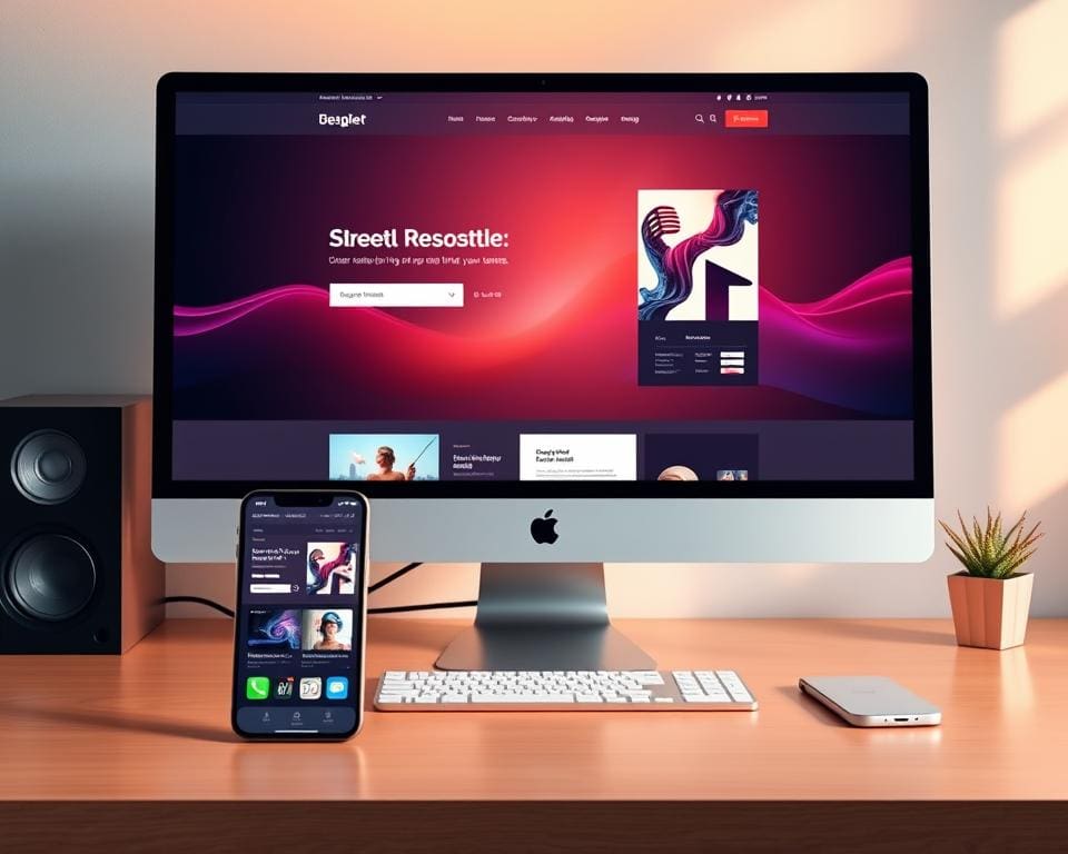 Responsive Design für Websites