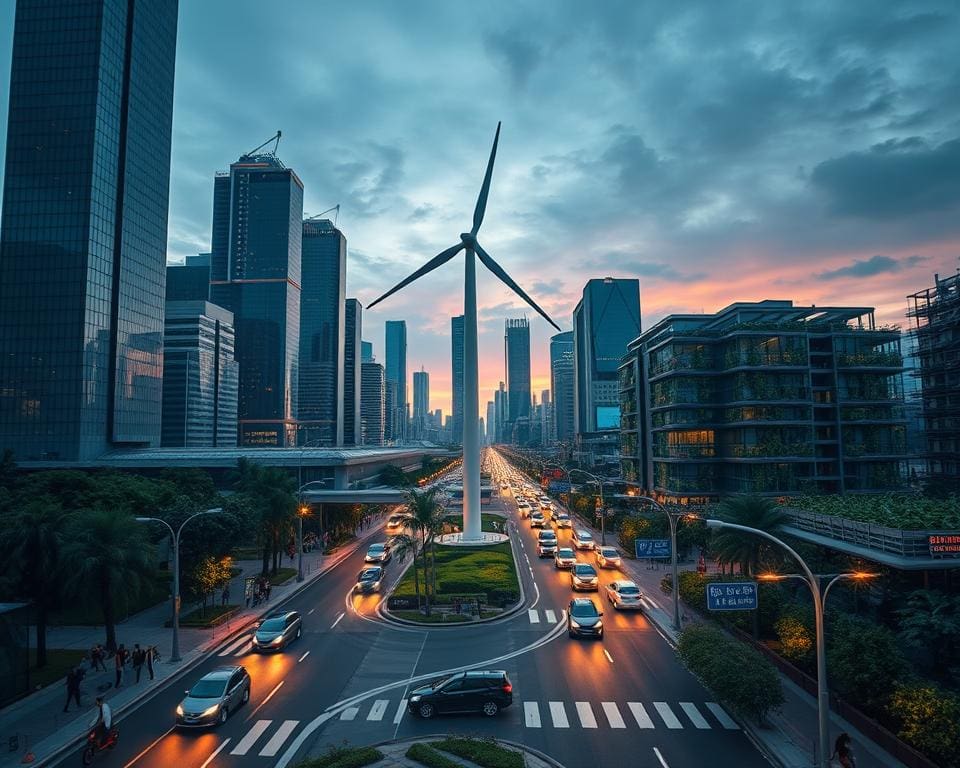 Umweltauswirkungen von Smart Cities