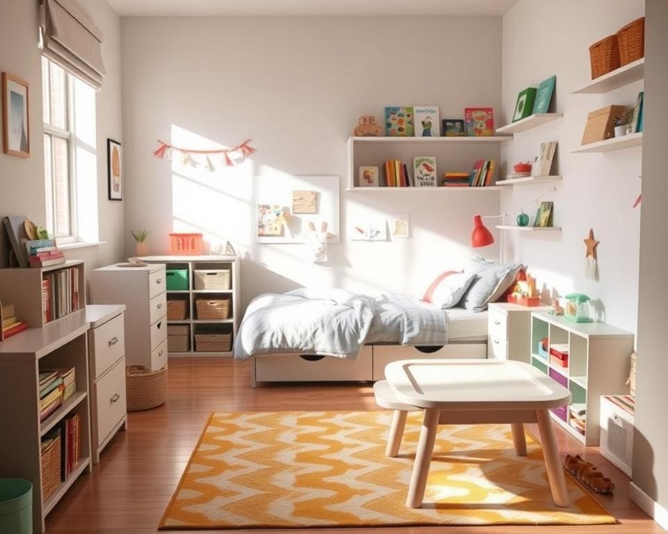 Was sind praktische Möbel für kleine Kinderzimmer?