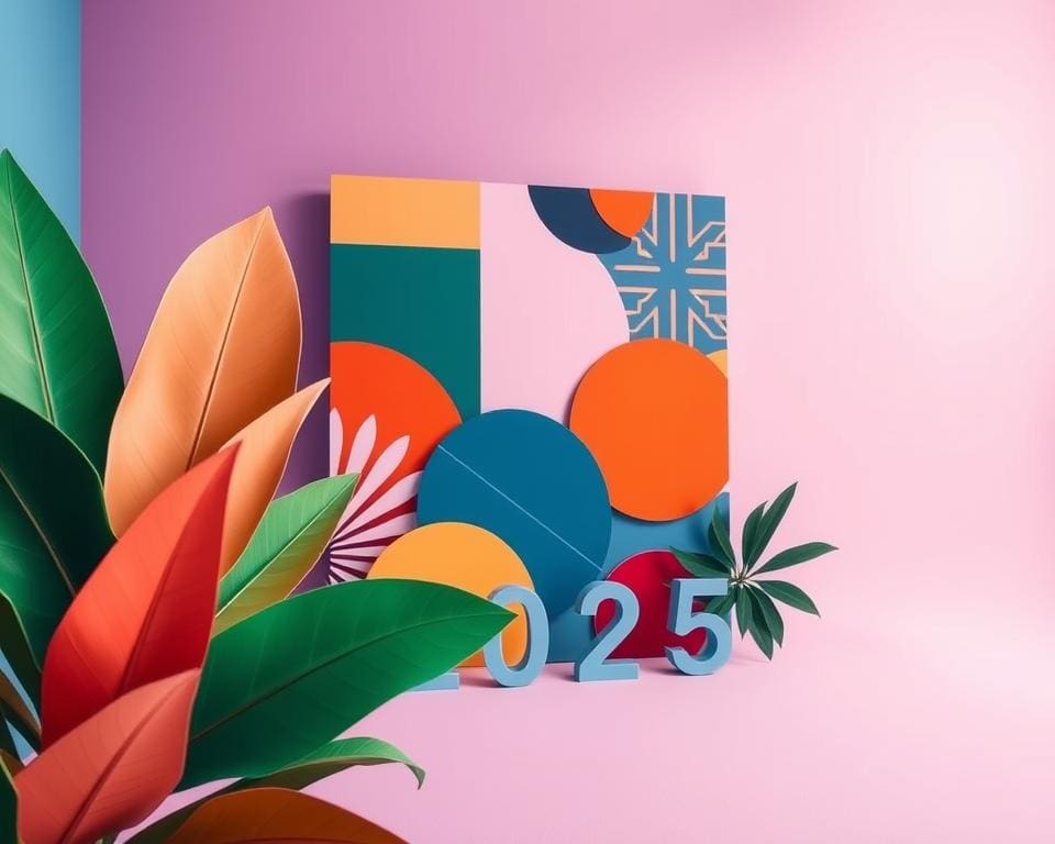 Was sind trendige Farben für das Jahr 2025?