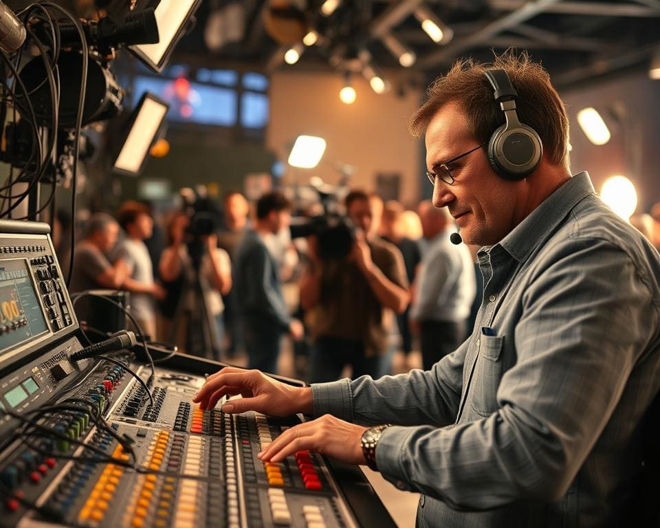 Was tut ein Tontechniker am Filmset?
