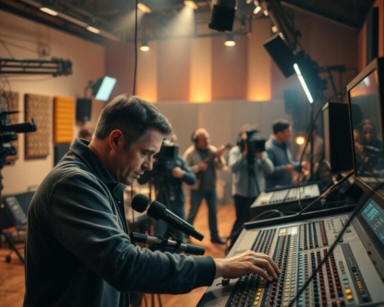 Was tut ein Tontechniker am Filmset?