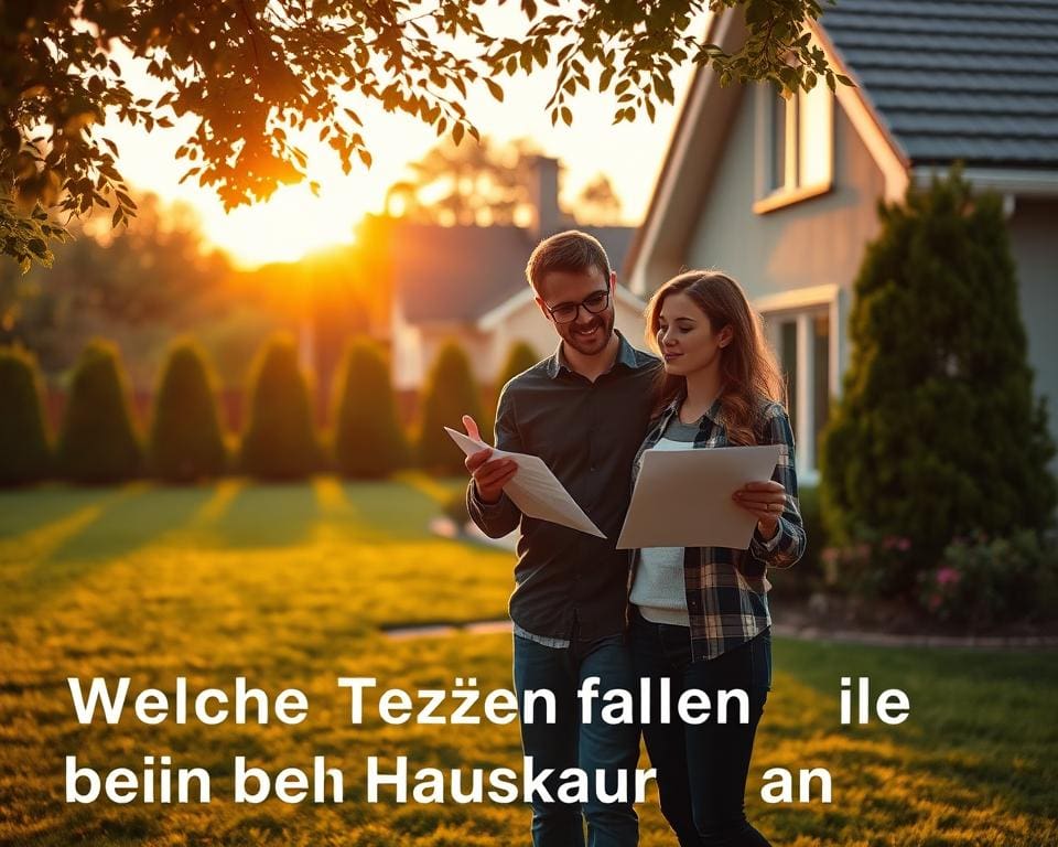 Welche Steuern fallen beim Hauskauf an?
