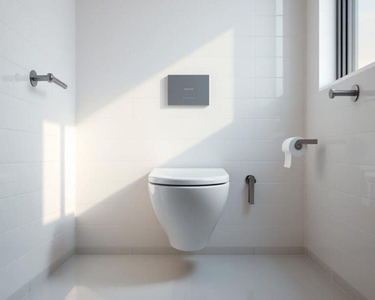 Wie reinigt man ein Hänge-WC besonders gründlich?