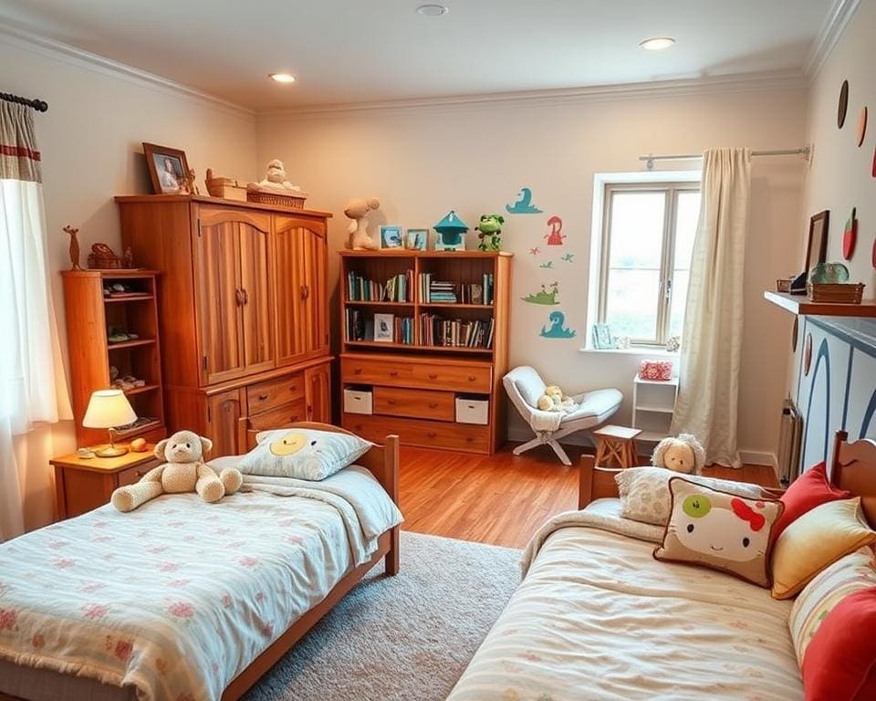 Wie richtest du ein Kinderzimmer für Geschwister ein?