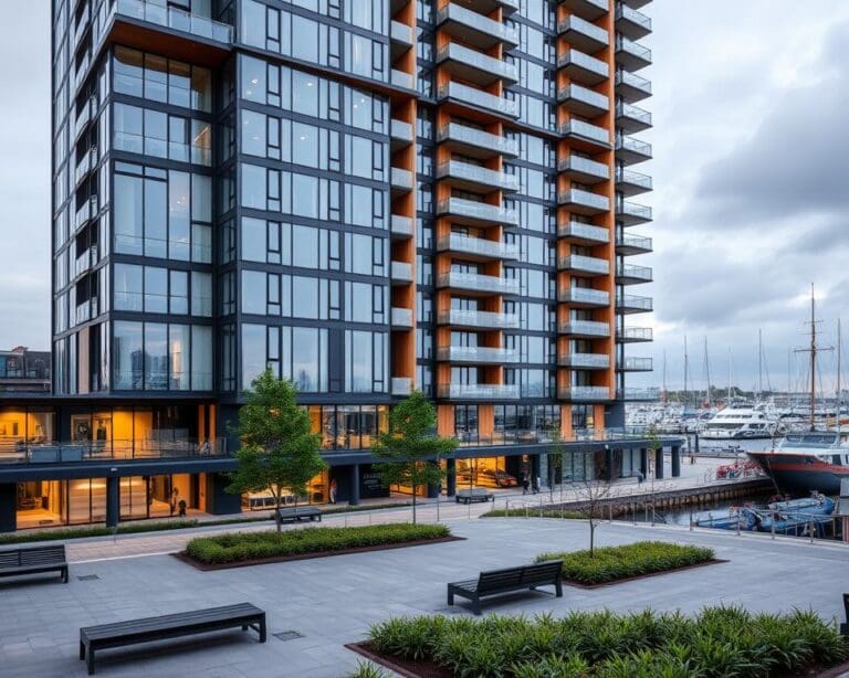 Wie wohnt man modern am Hafen in Bremerhaven?